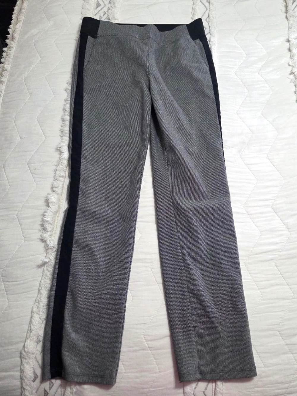 Simply Vera Women's Black Gray Legging Pants Size Small